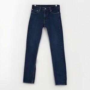 Levis 511 Jeans Men's 31x34 Blue Slim Fit Dark Wash Denim Classic